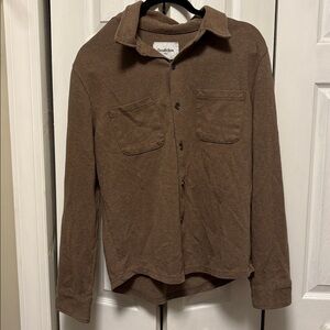 Goodfellow & Co Chocolate Brown Casual Shirt